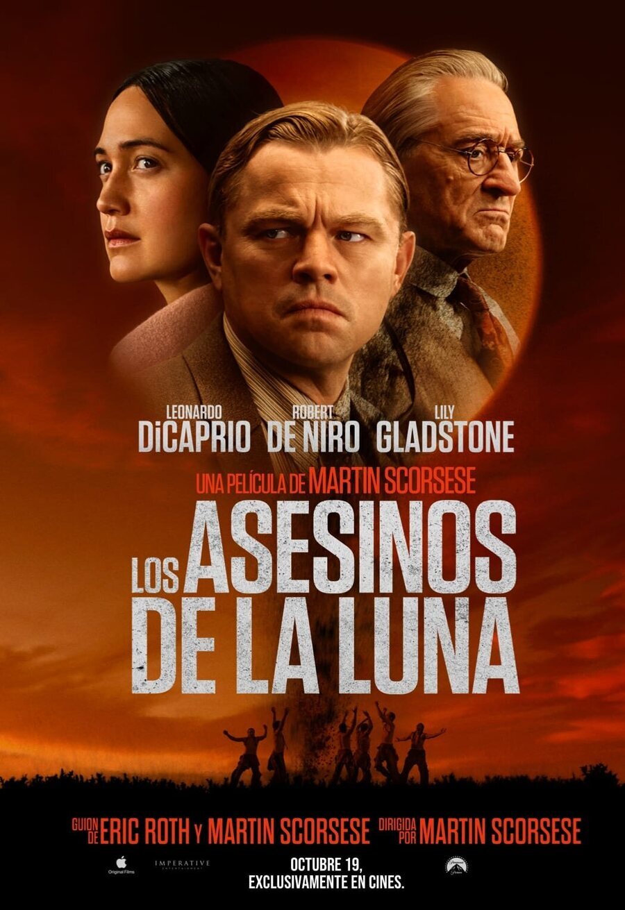 Cartel de Los asesinos de la luna - Los asesinos de la luna