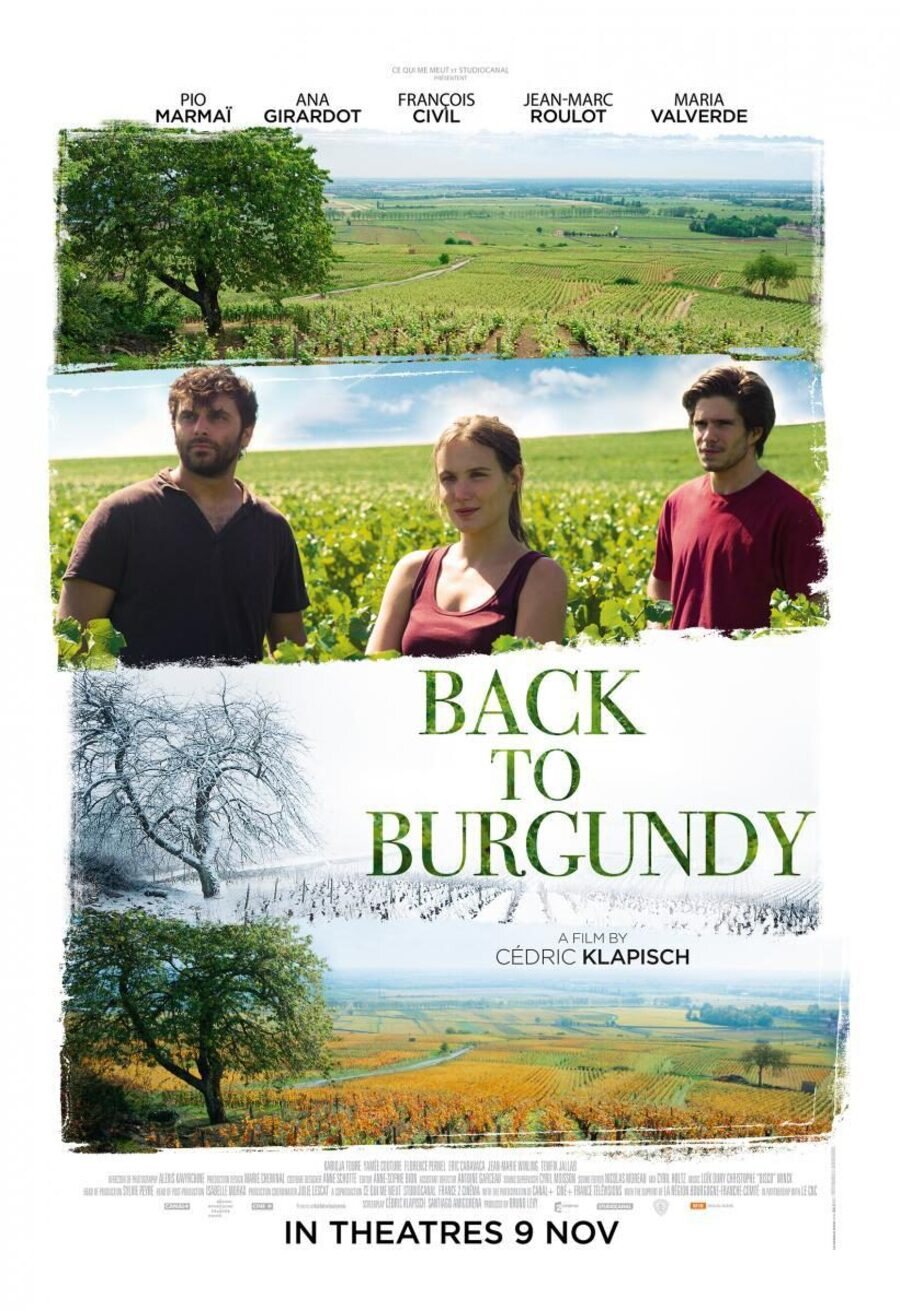 Cartel de Nuestra vida en la Borgoña - Back To Burgundy