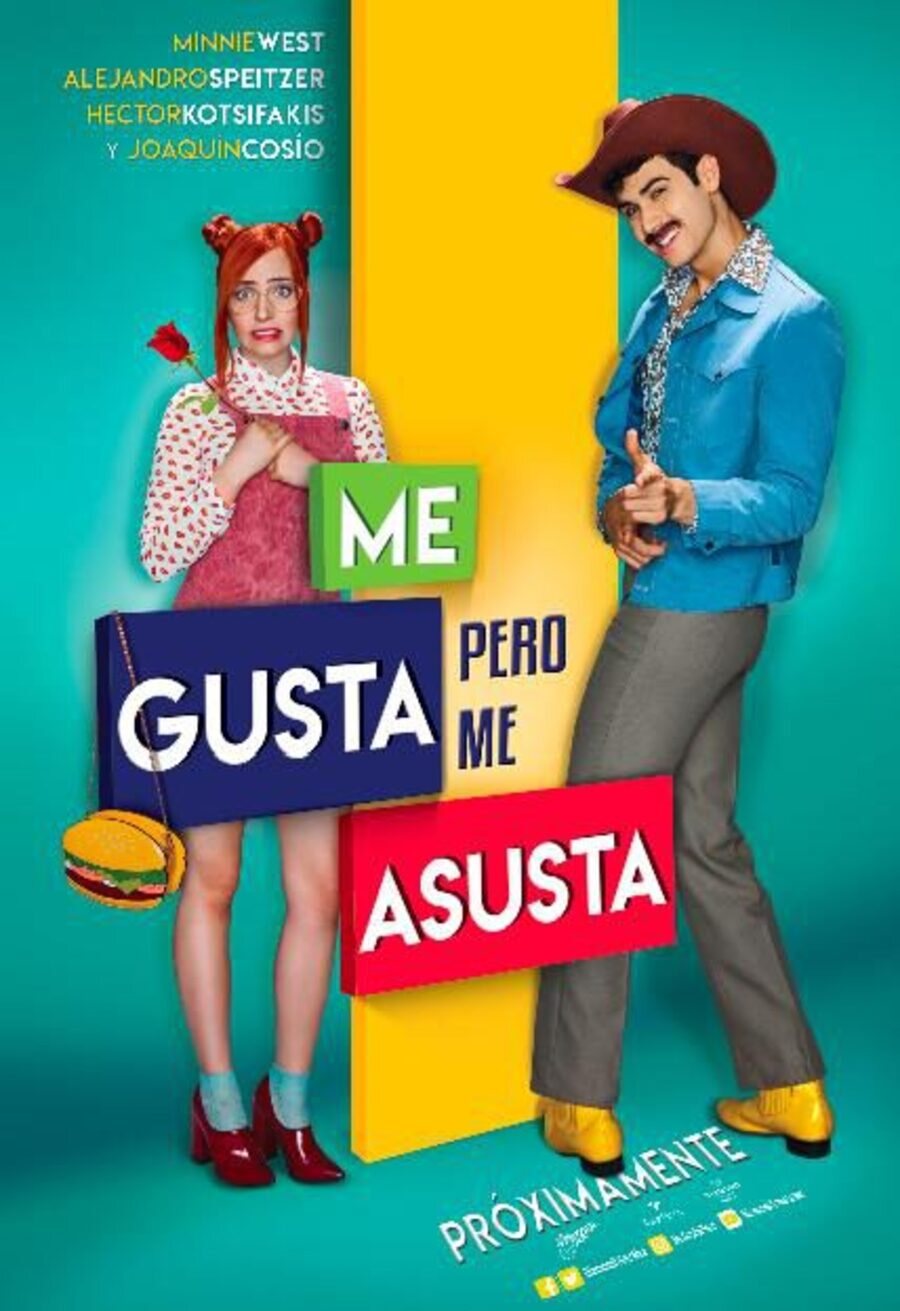 Cartel de Me gusta, pero me asusta - México