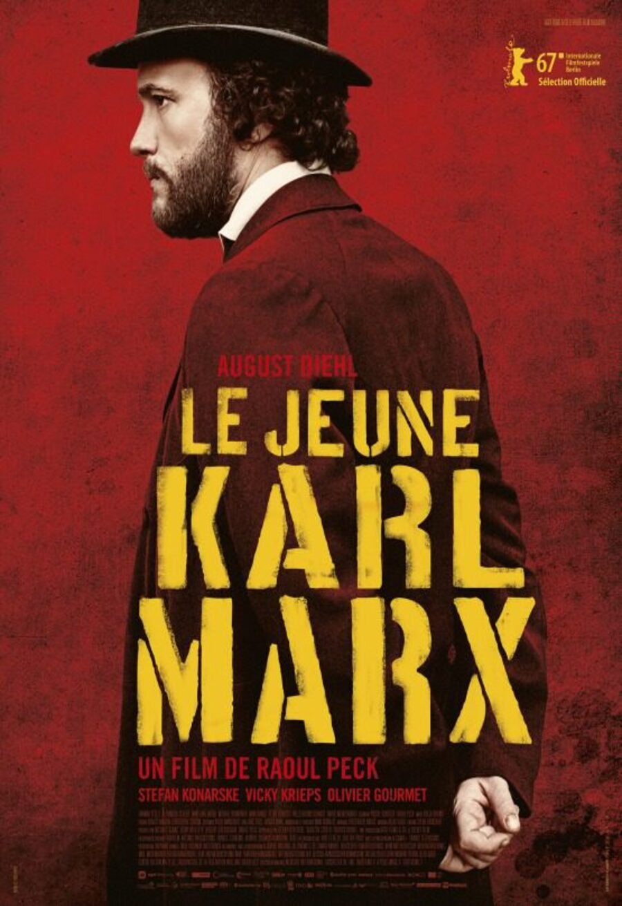 Cartel de El joven Karl Marx - Cartel francés