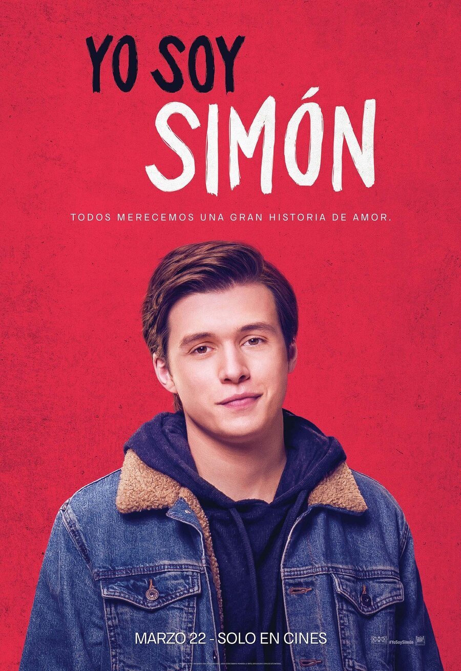 Cartel de Con amor, Simon - 