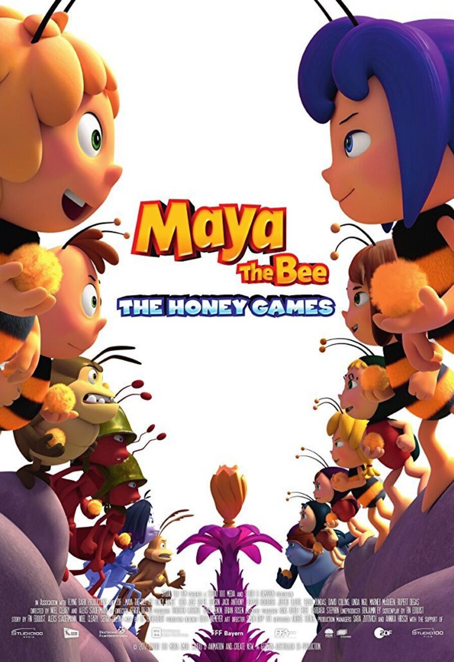 Cartel de La abeja Maya 2: Los Juegos de la Miel - Cartel EE.UU.