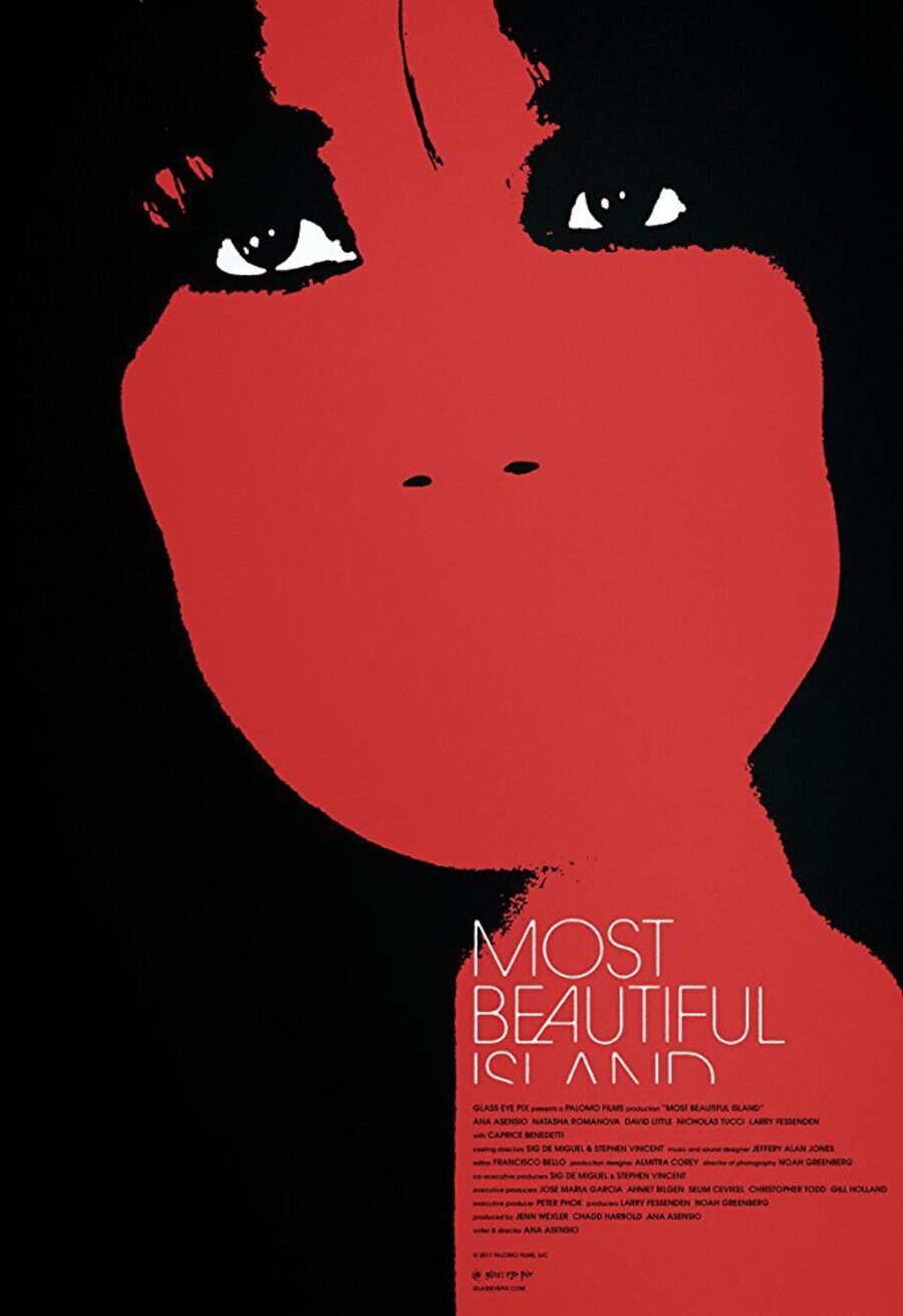 Cartel de Most Beautiful Island - USA