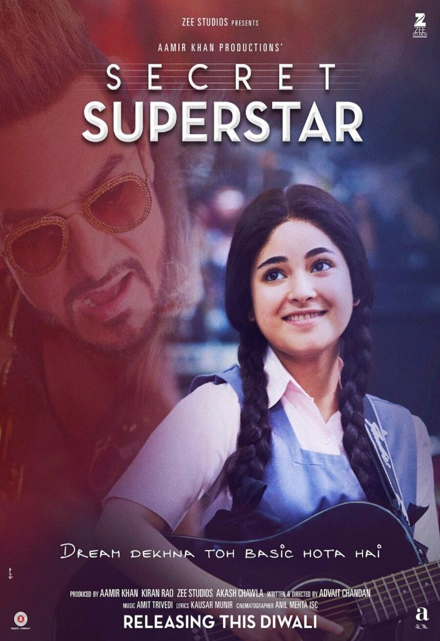 Cartel de Secret Superstar - Cartel #2