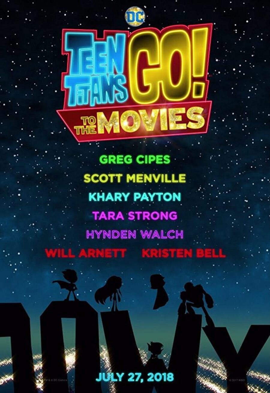 Cartel de Teen Titans Go! La película - Teen Titans Go! To The Movies