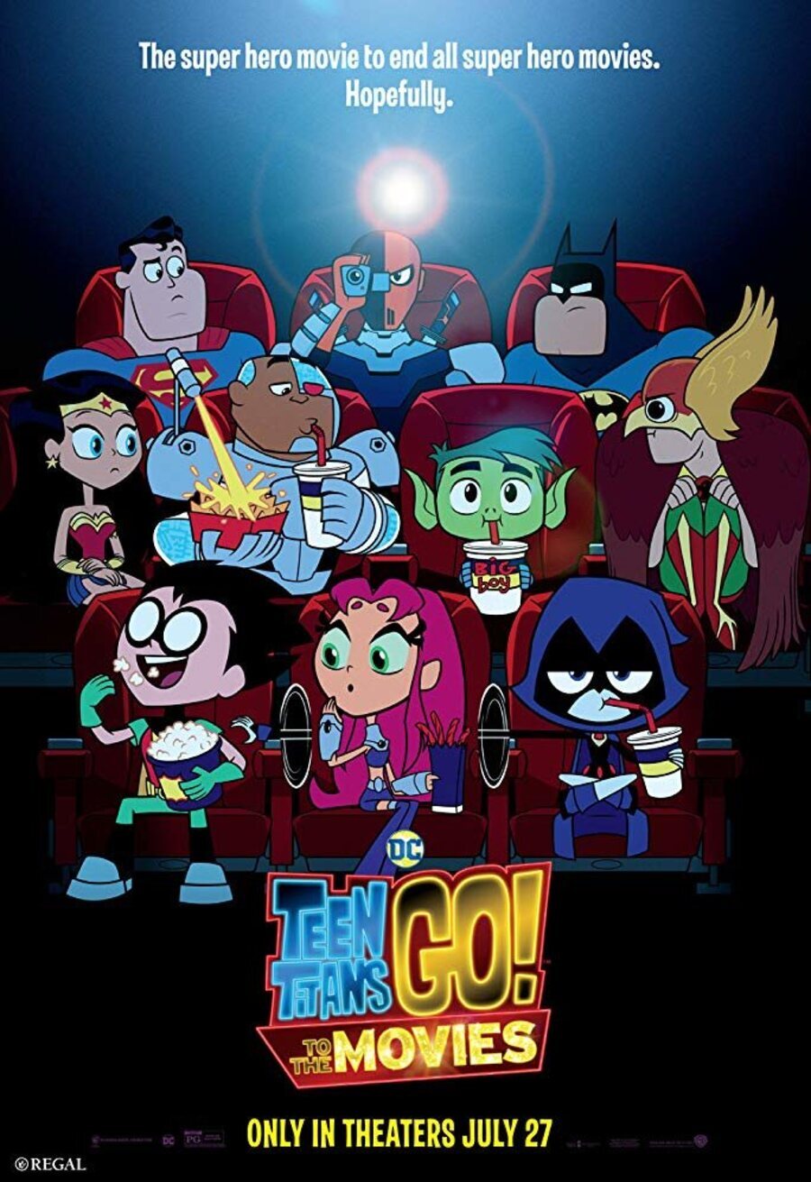 Teen Titans Go To The Movies 3 Cartel De Teen Titans Go La