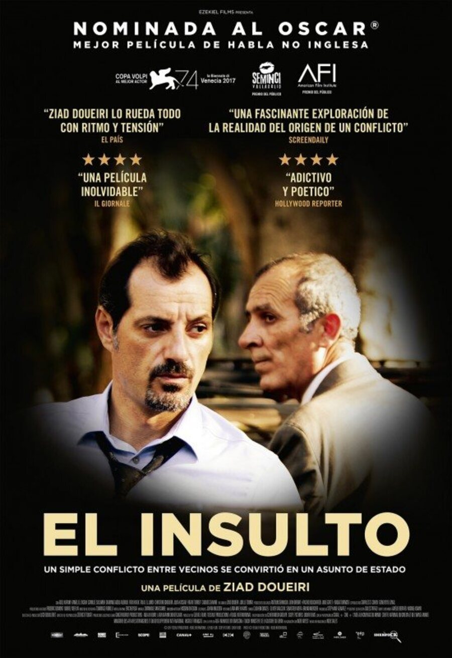 Cartel de El insulto - Poster España