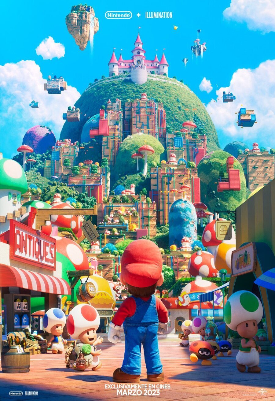 Cartel de Super Mario Bros.: La película - Teaser España