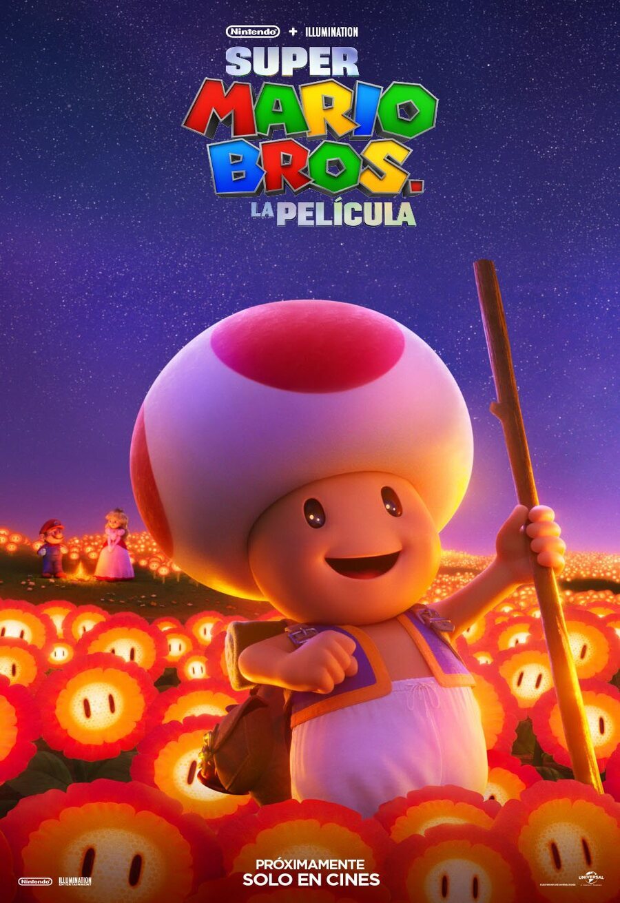 Toad Cartel De Super Mario Bros La Película 2023 Ecartelera 5104