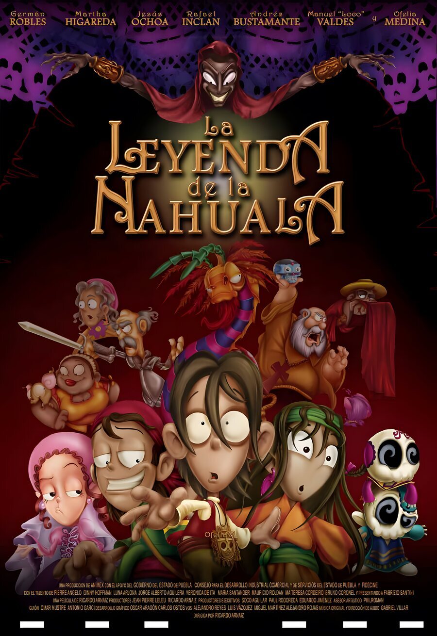 Cartel de La leyenda de la Nahuala - México