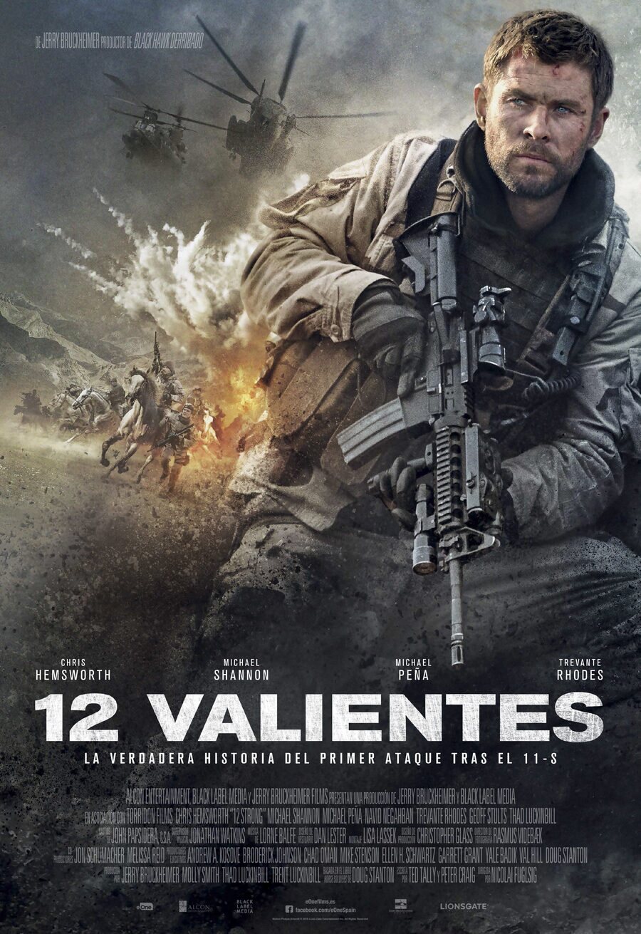 Cartel de 12 Valientes - España