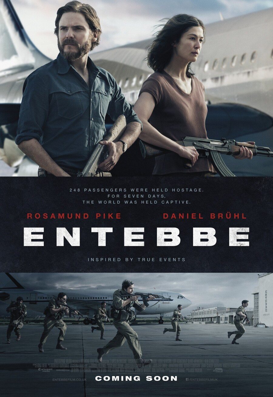 Cartel de 7 días en Entebbe - Cartel promocional