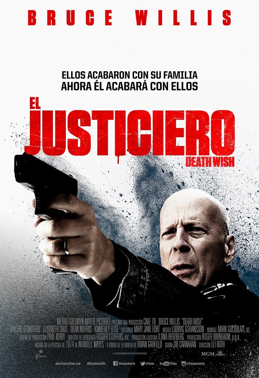 Cartel de El justiciero - España