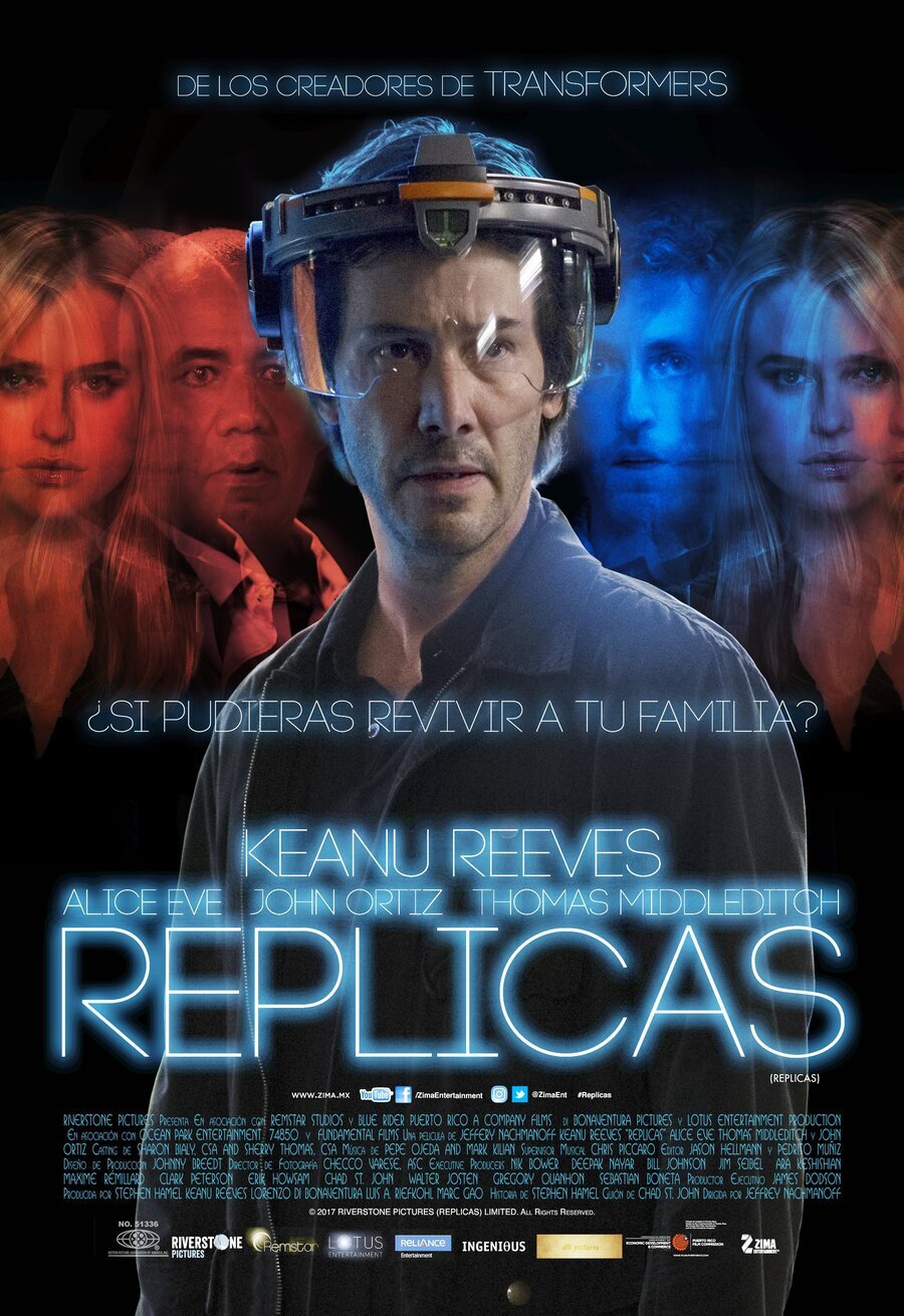 Cartel de Replicas - Póster México 'Réplicas'