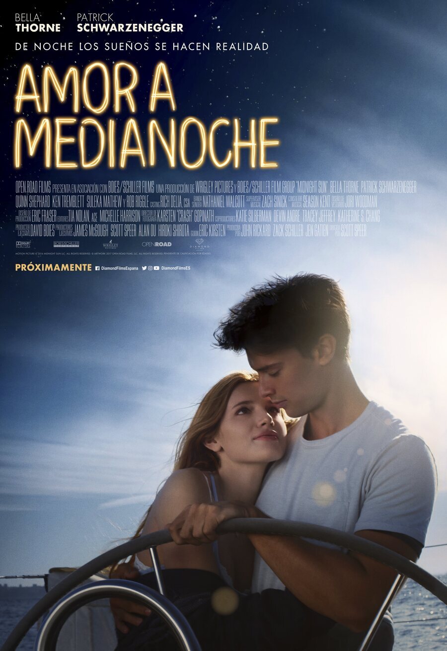 Cartel de Amor a medianoche - España