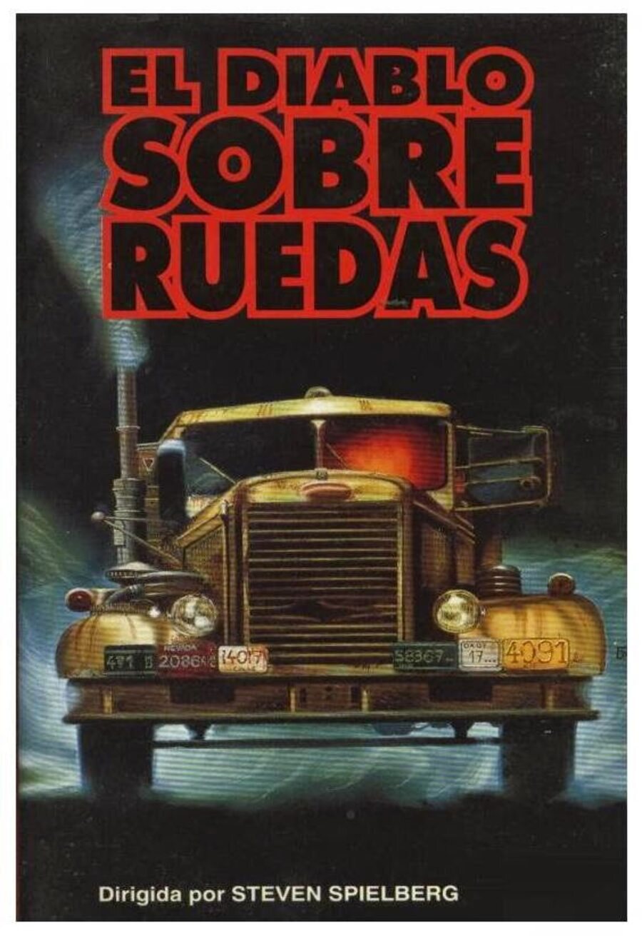 Cartel de El diablo sobre ruedas - España