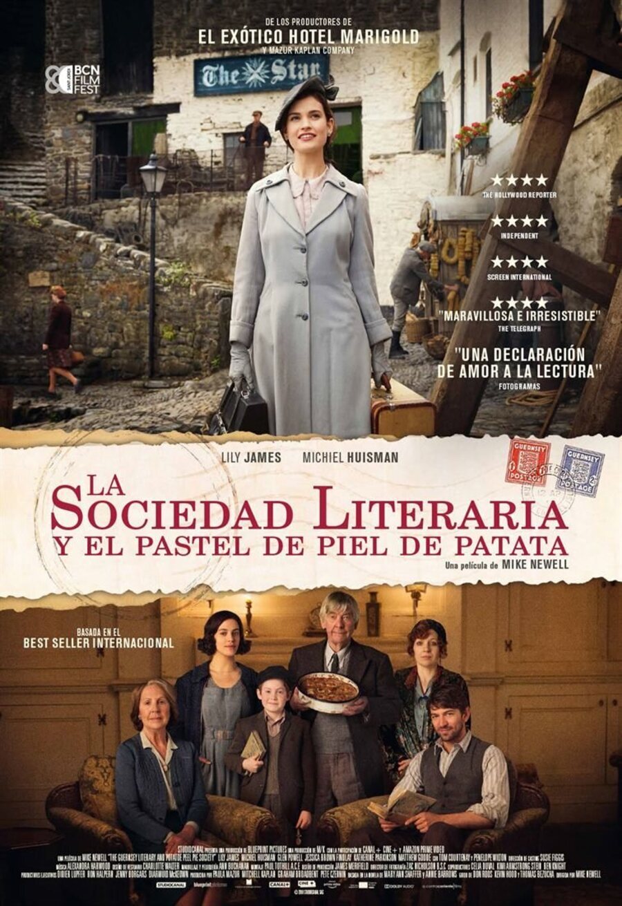 Cartel de La sociedad literaria y el pastel de piel de patata - España