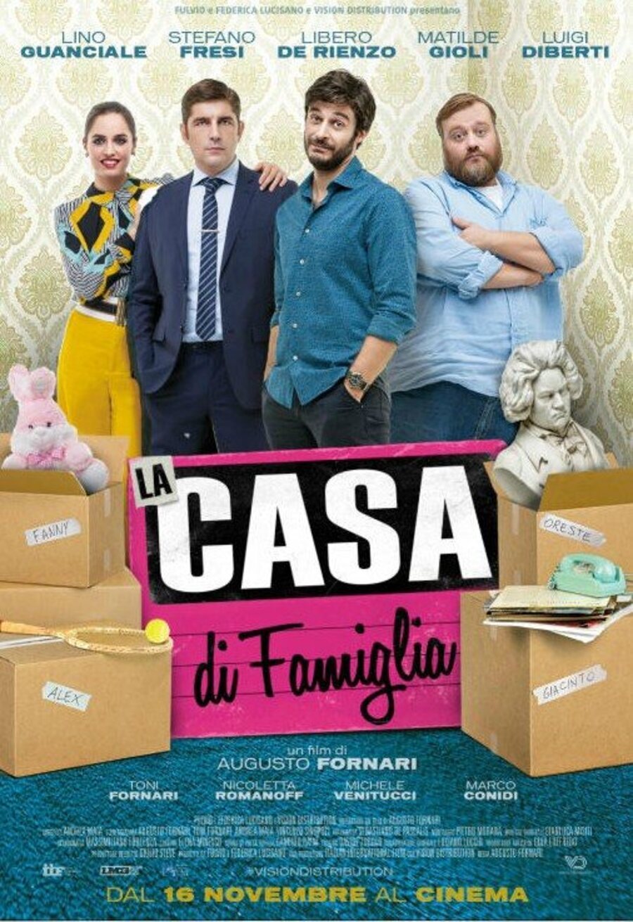 Cartel de Una casa, la familia y un milagro - La Casa di Famiglia