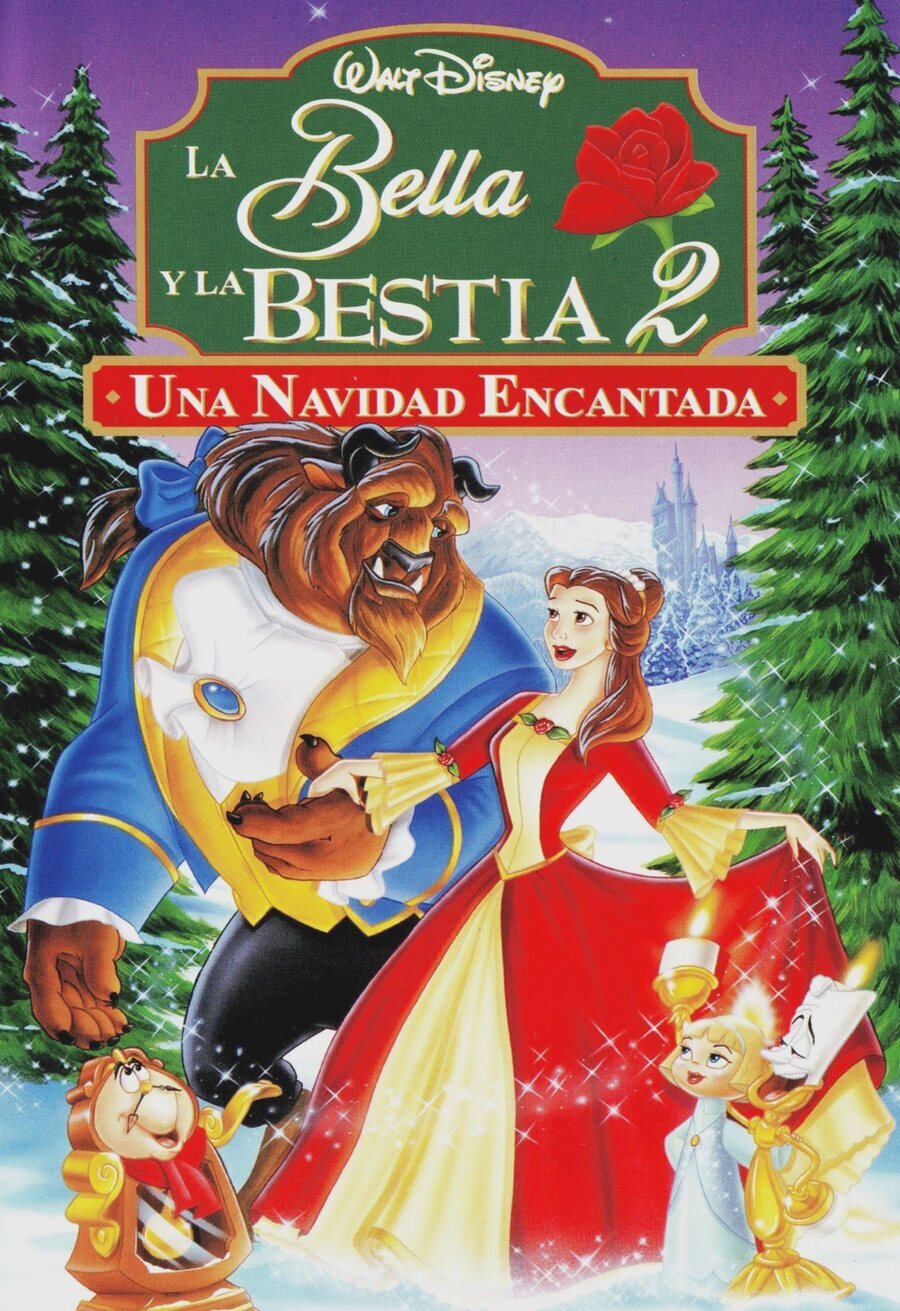 Cartel de La bella y la bestia 2: Una Navidad encantada - ESPAÑA