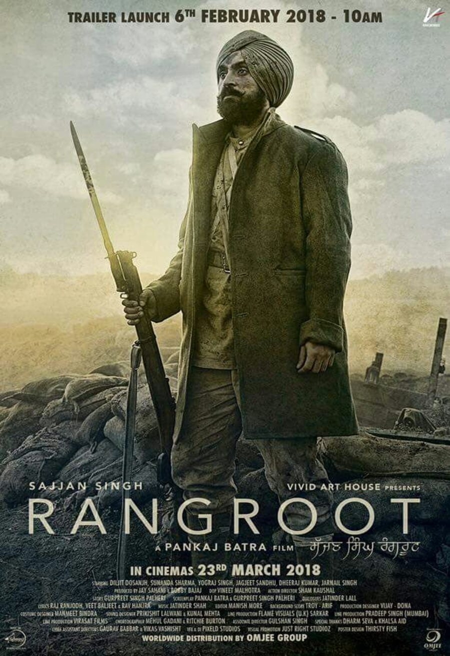 Cartel de Sajjan Singh Rangroot - Póster UK 2