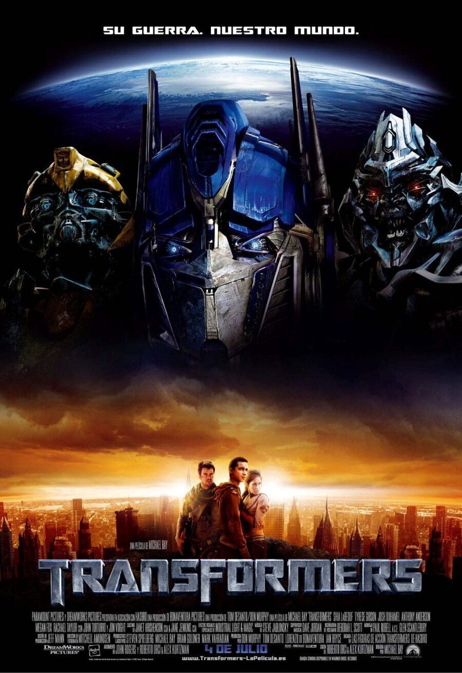 Cartel de Transformers - España