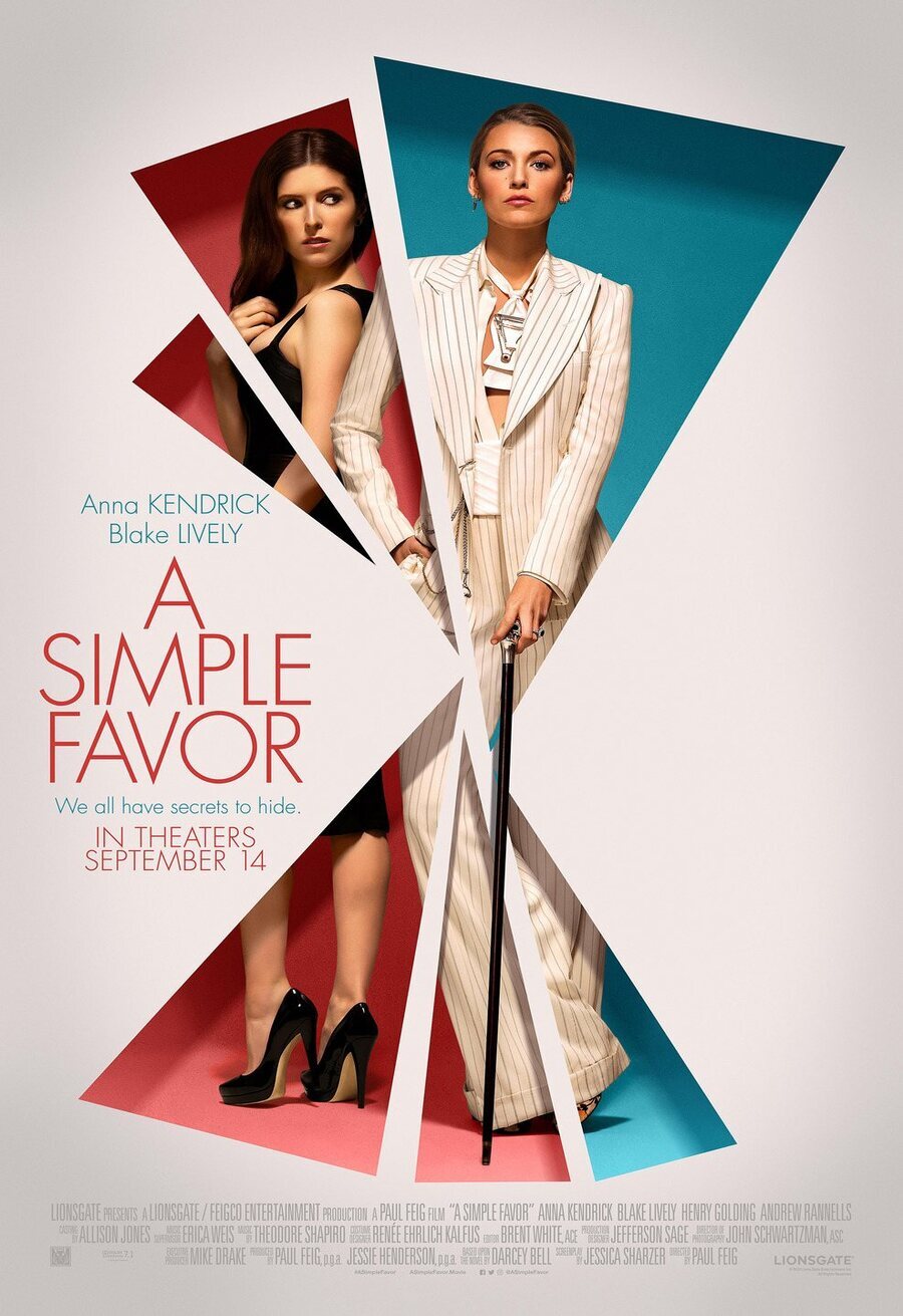 Cartel de Un pequeño favor - A Simple Favor #4