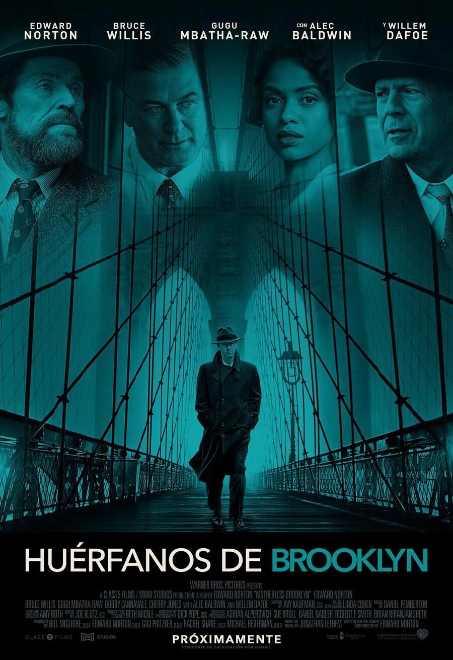 Cartel de Huérfanos de Brooklyn - España