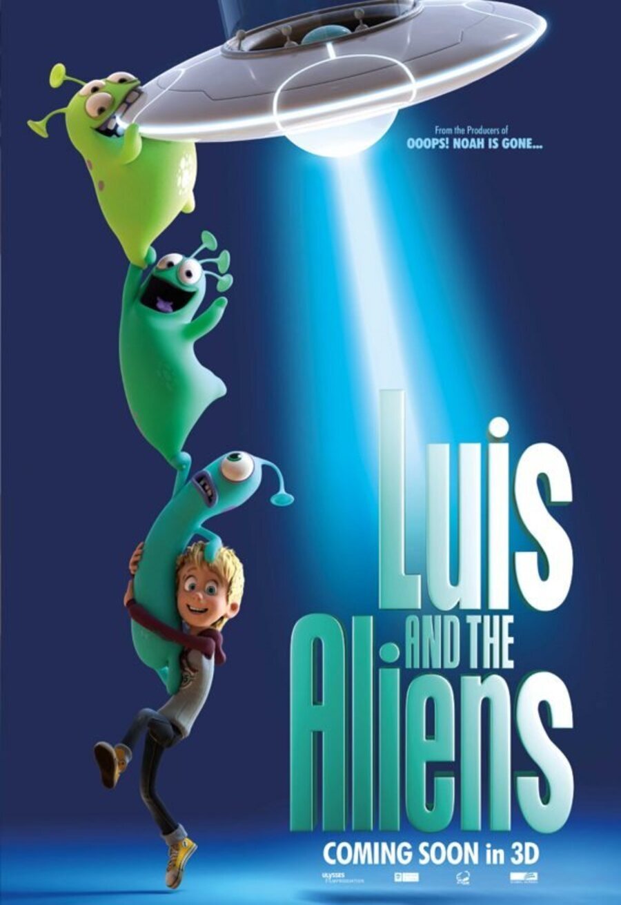 Cartel de Luis y los alienígenas - Luis and the Aliens