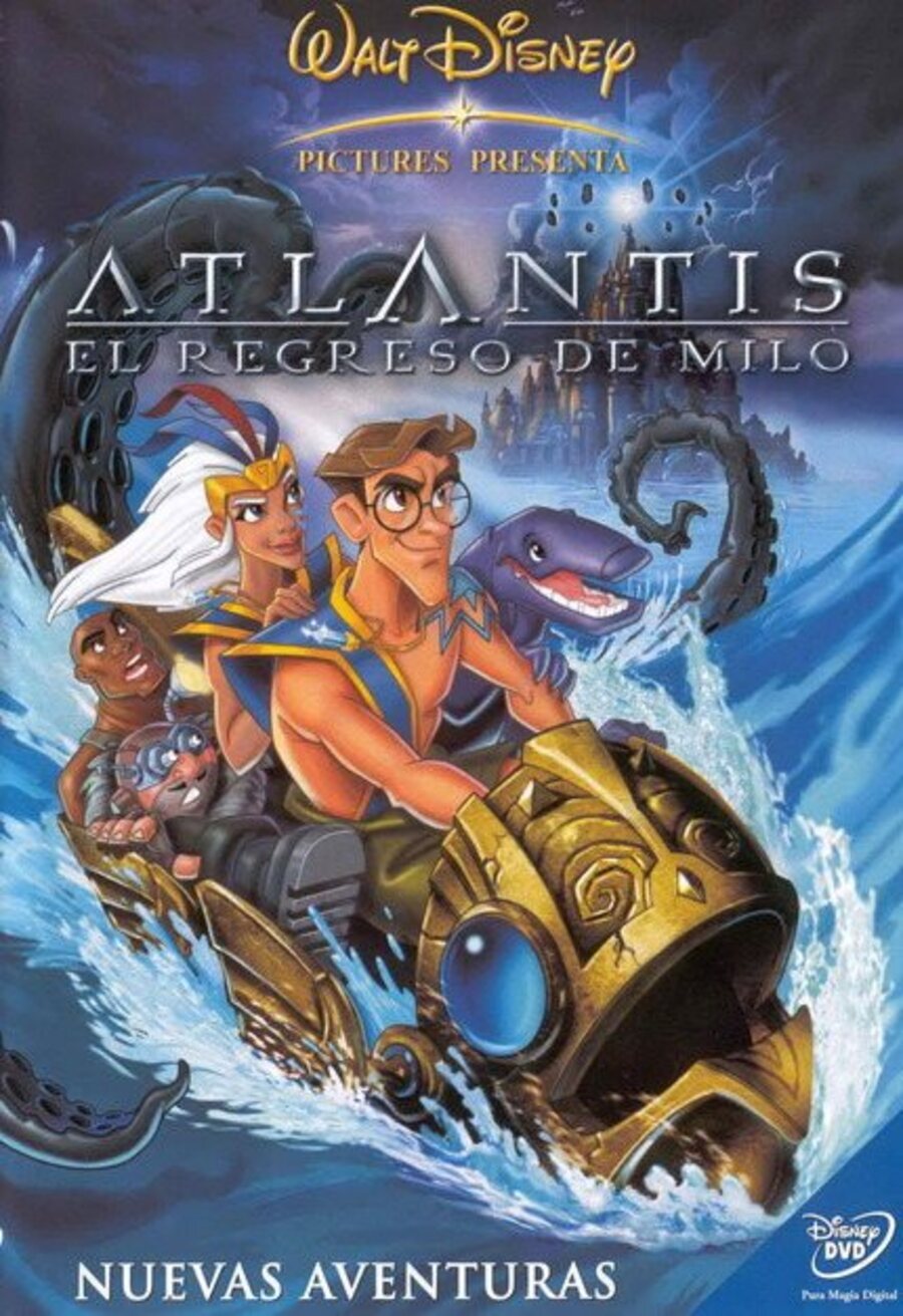 Cartel de Atlantis: El regreso de Milo - Español