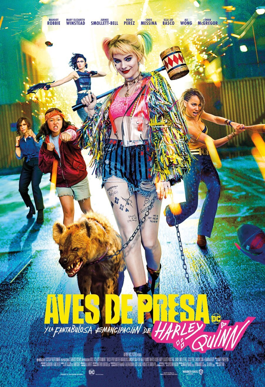 Cartel de Aves de Presa (y la fantabulosa emancipación de Harley Quinn) - España #2