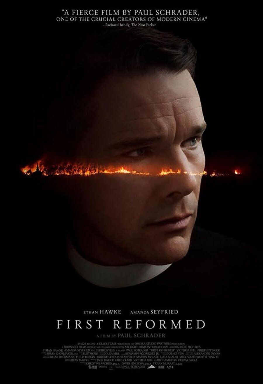 Cartel de El reverendo - First Reformed