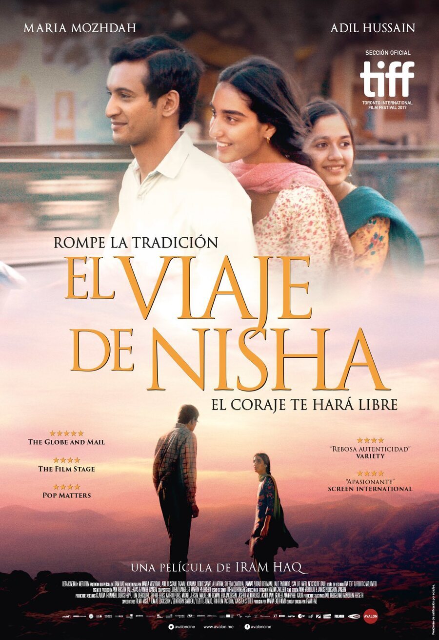 Cartel de El viaje de Nisha - España