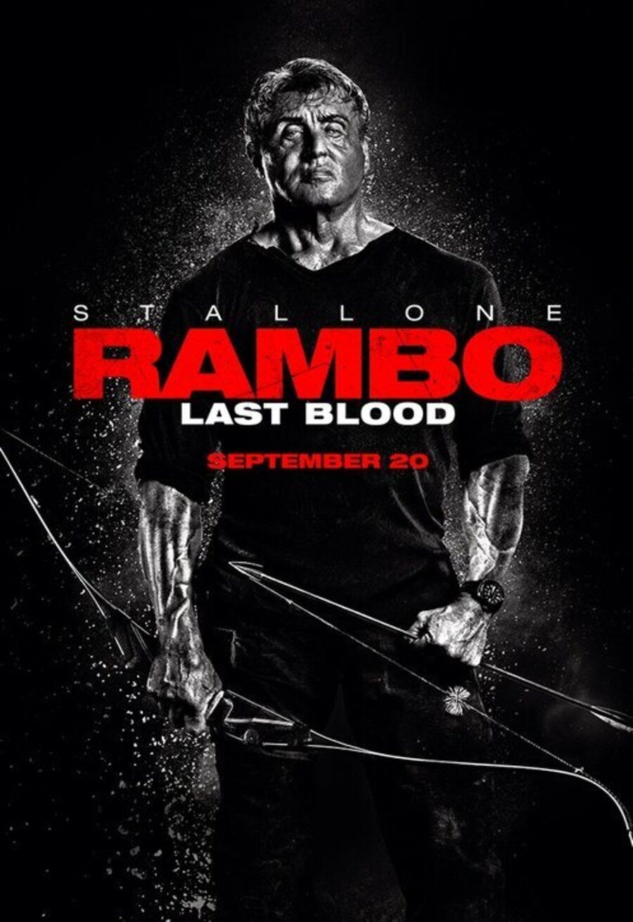 Cartel de Rambo: Last Blood - EEUU