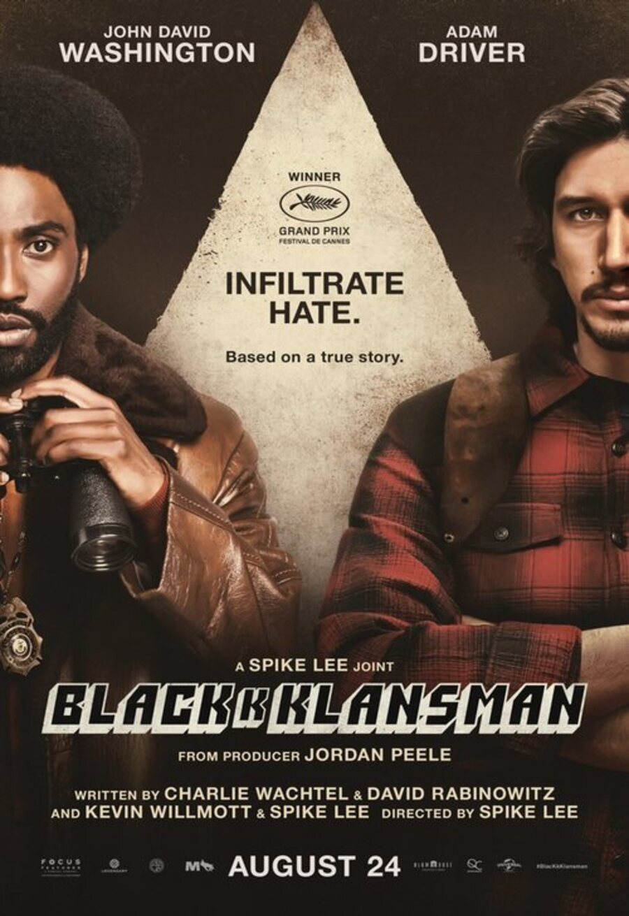 Cartel de Infiltrado en el KKKlan - Poster BlacKkKlansman