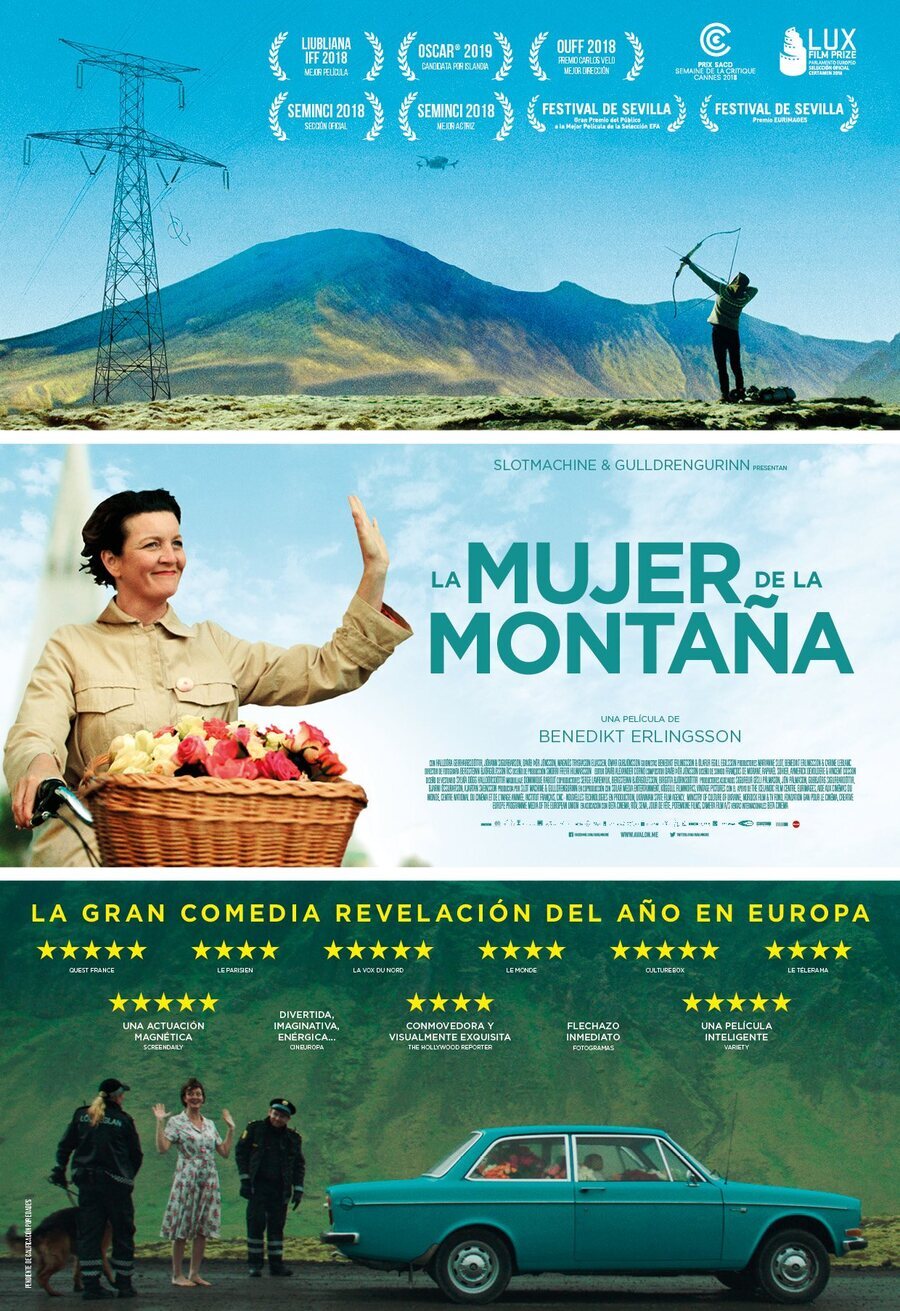 Cartel de La mujer de la montaña - España