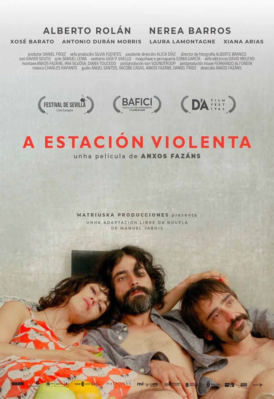 Cartel de A estación violenta - España