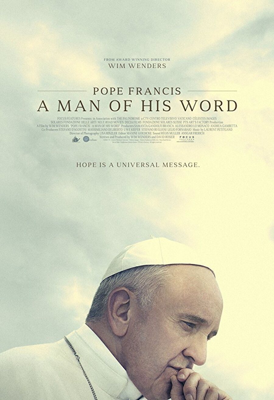 Cartel de El papa Francisco: Un hombre de palabra - UK