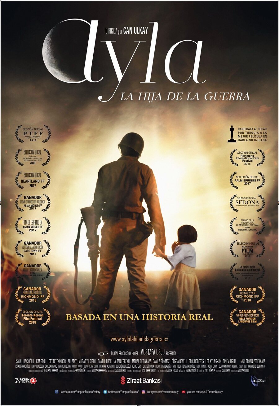 Cartel de Ayla, la hija de la guerra - España