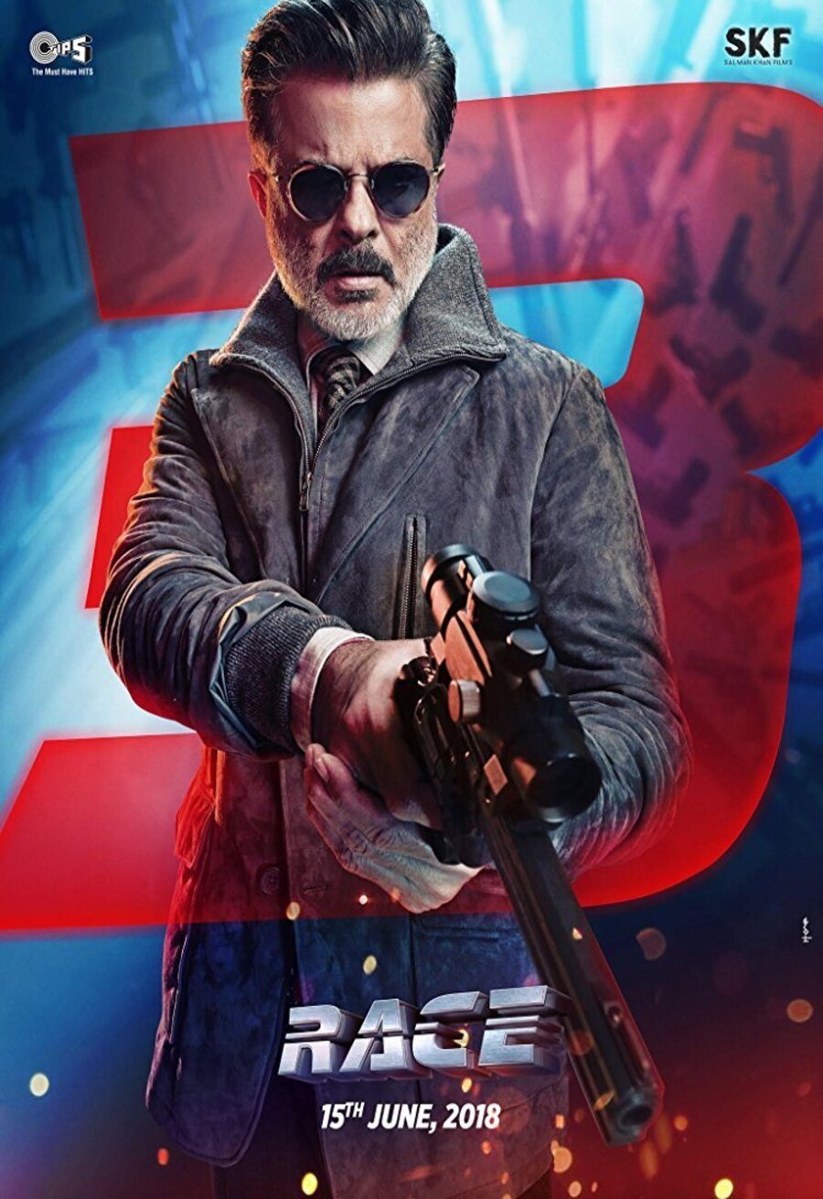 Cartel de Race 3 - Cartel Anil Kapoor