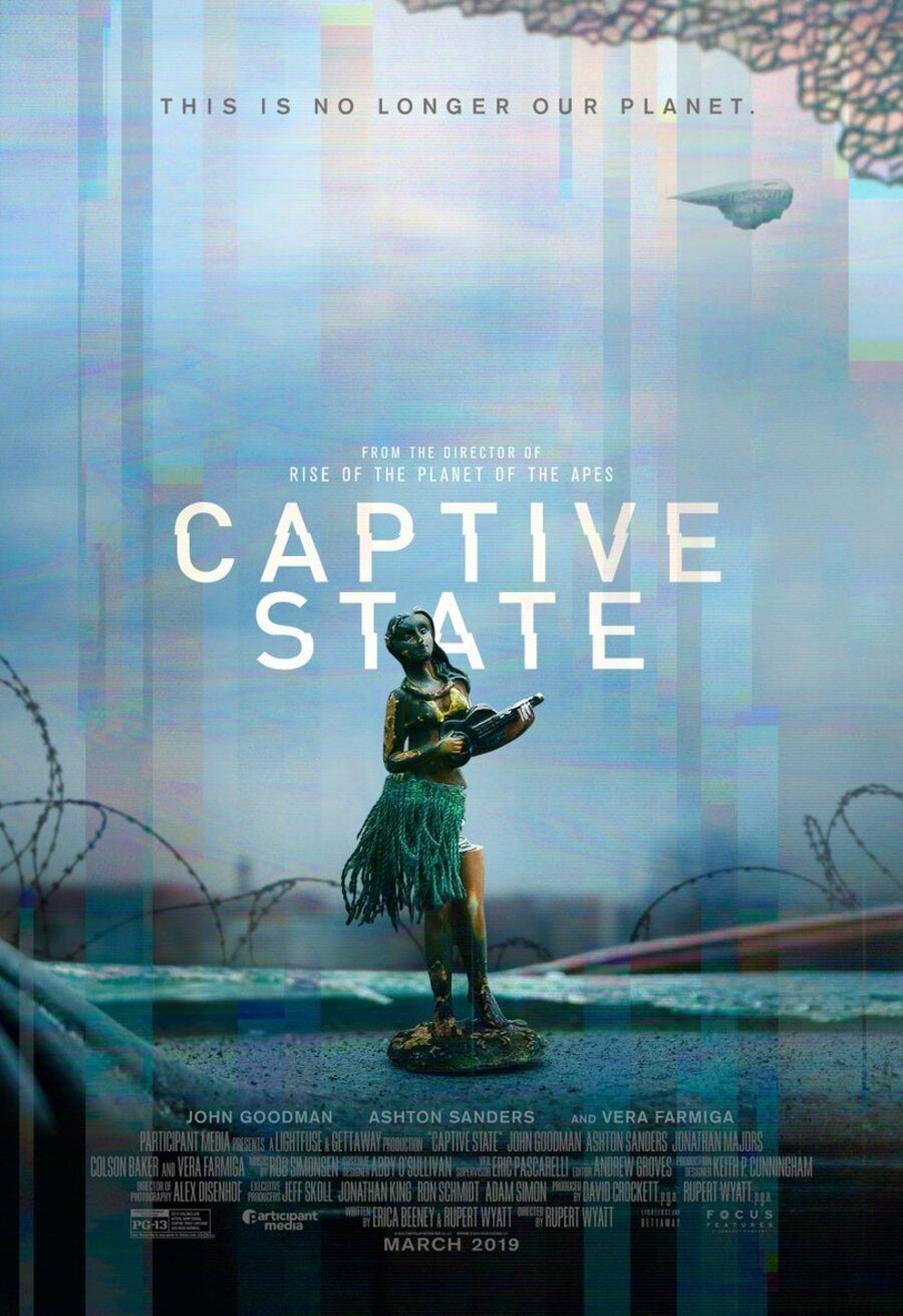 Cartel de Nación cautiva - Poster UK 'Captive State'