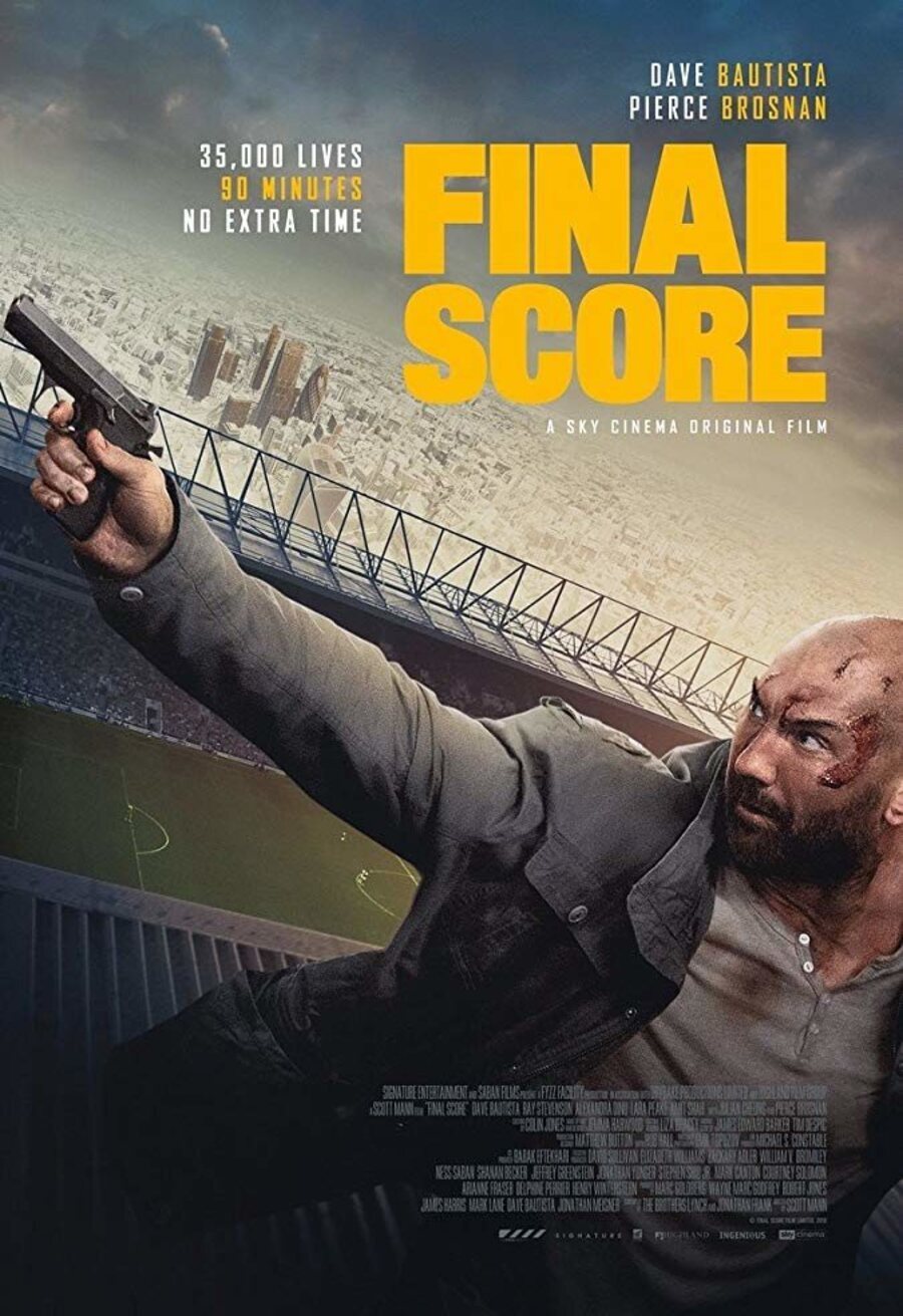 Cartel de La última jugada - Poster 'Final Score' #2