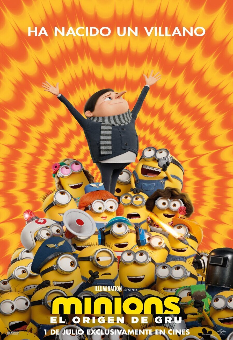 Cartel de Minions: El origen de Gru - España