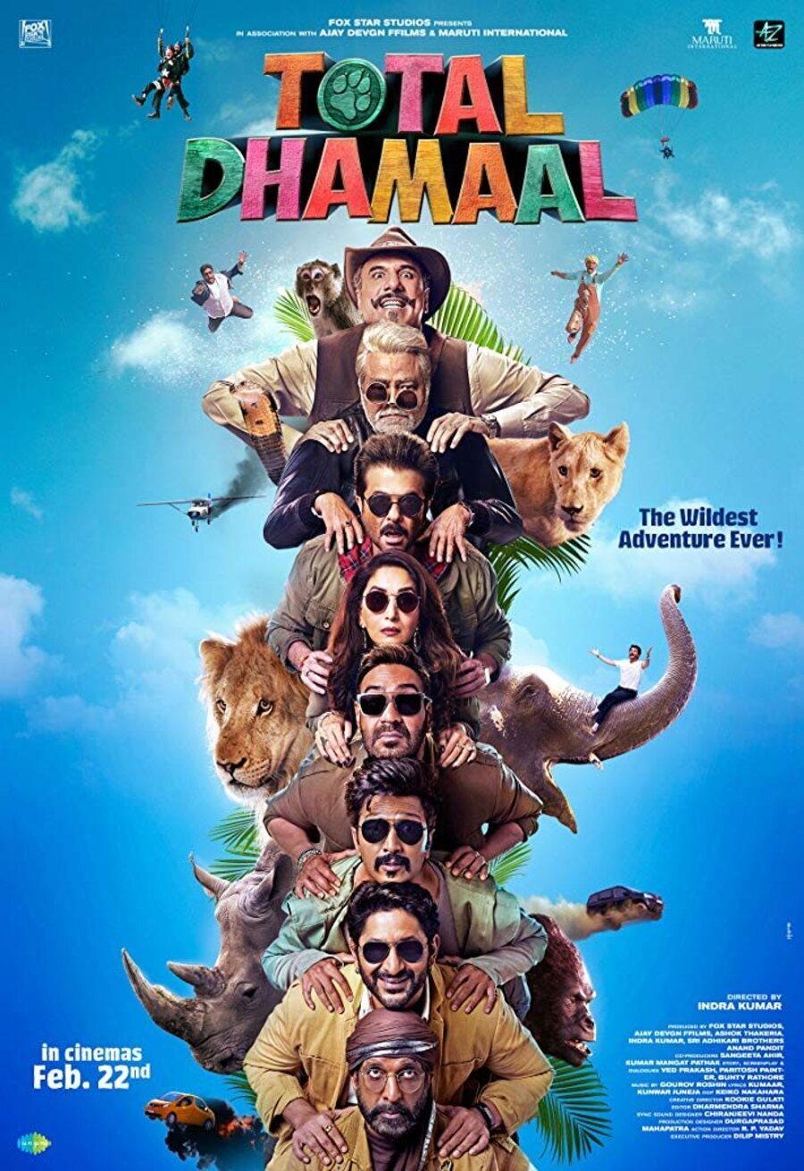 Cartel de Total Dhamaal - Cartel #3