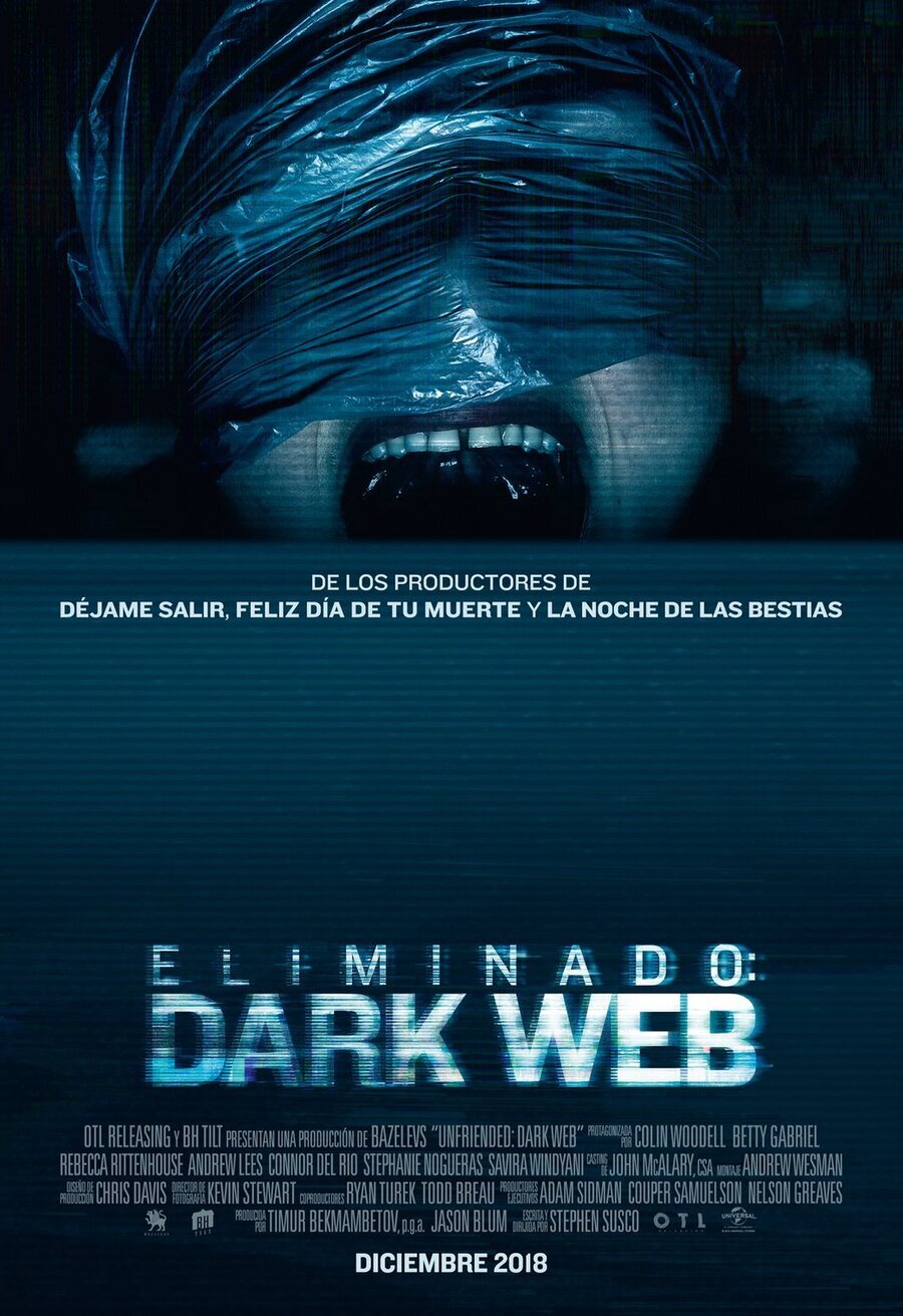 Cartel de Eliminado: Dark Web - Eliminado: Dark Web