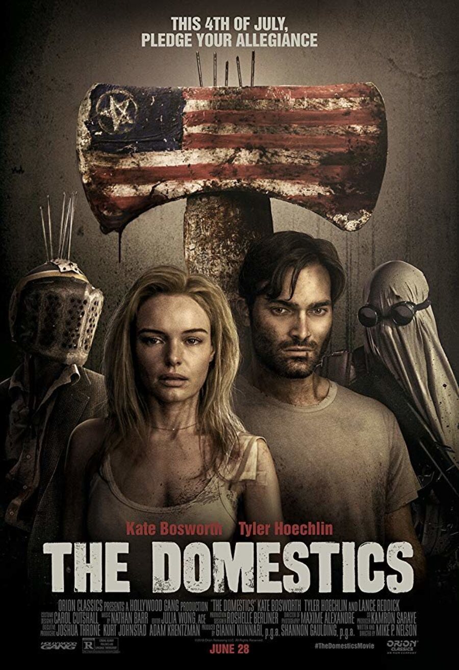 Cartel de The Domestics - Estados Unidos