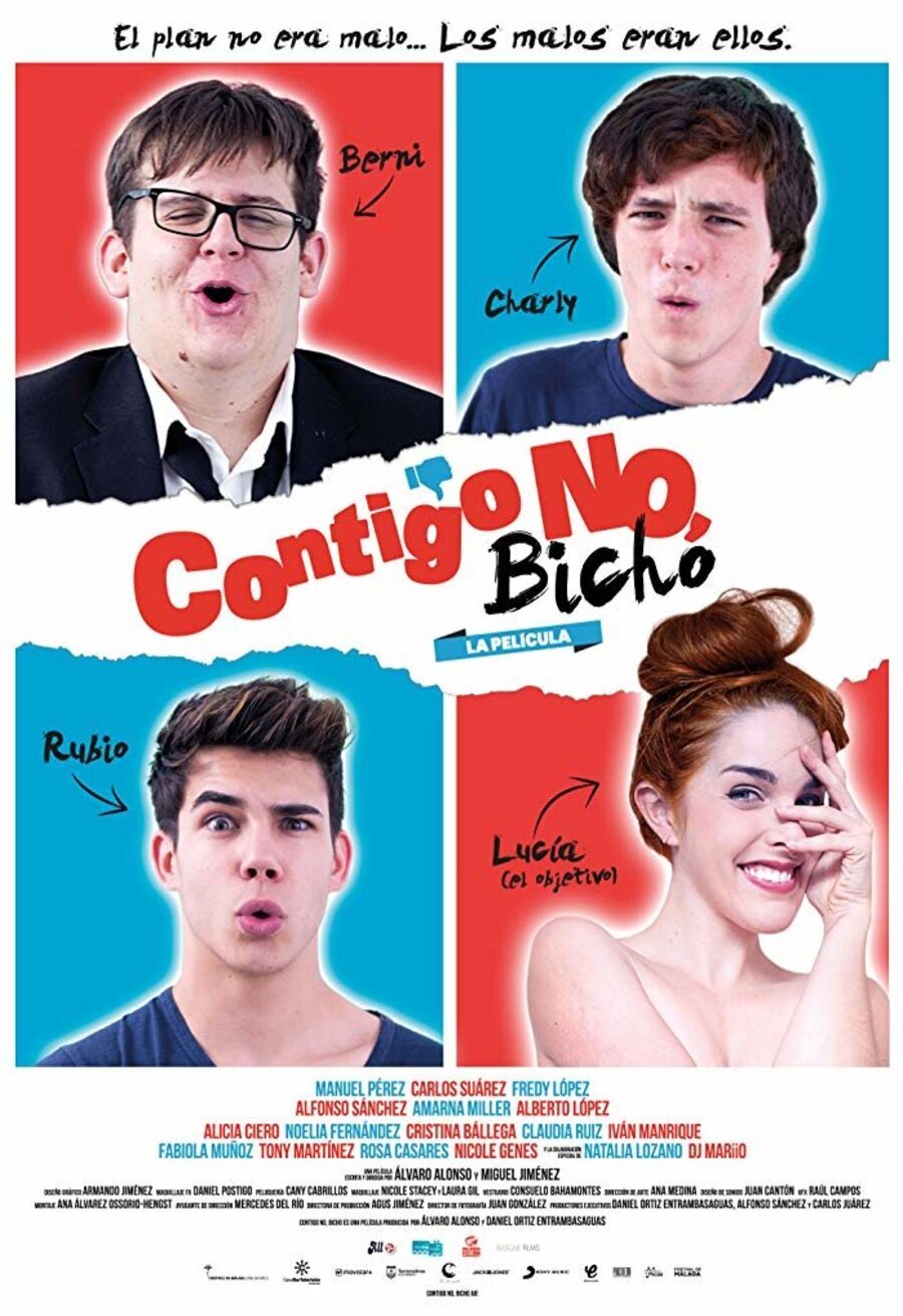 Cartel de Contigo no, bicho - Contigo no, bicho