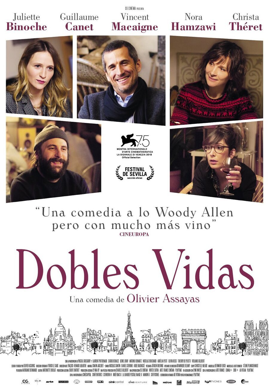 Cartel de Dobles vidas - España