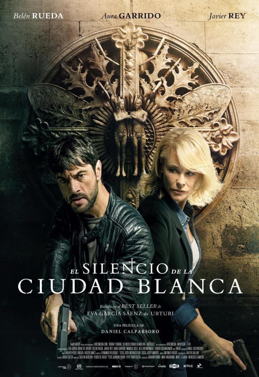 Cartel de El silencio de la ciudad blanca - Cartel #2 'El silencio de la ciudad blanca'