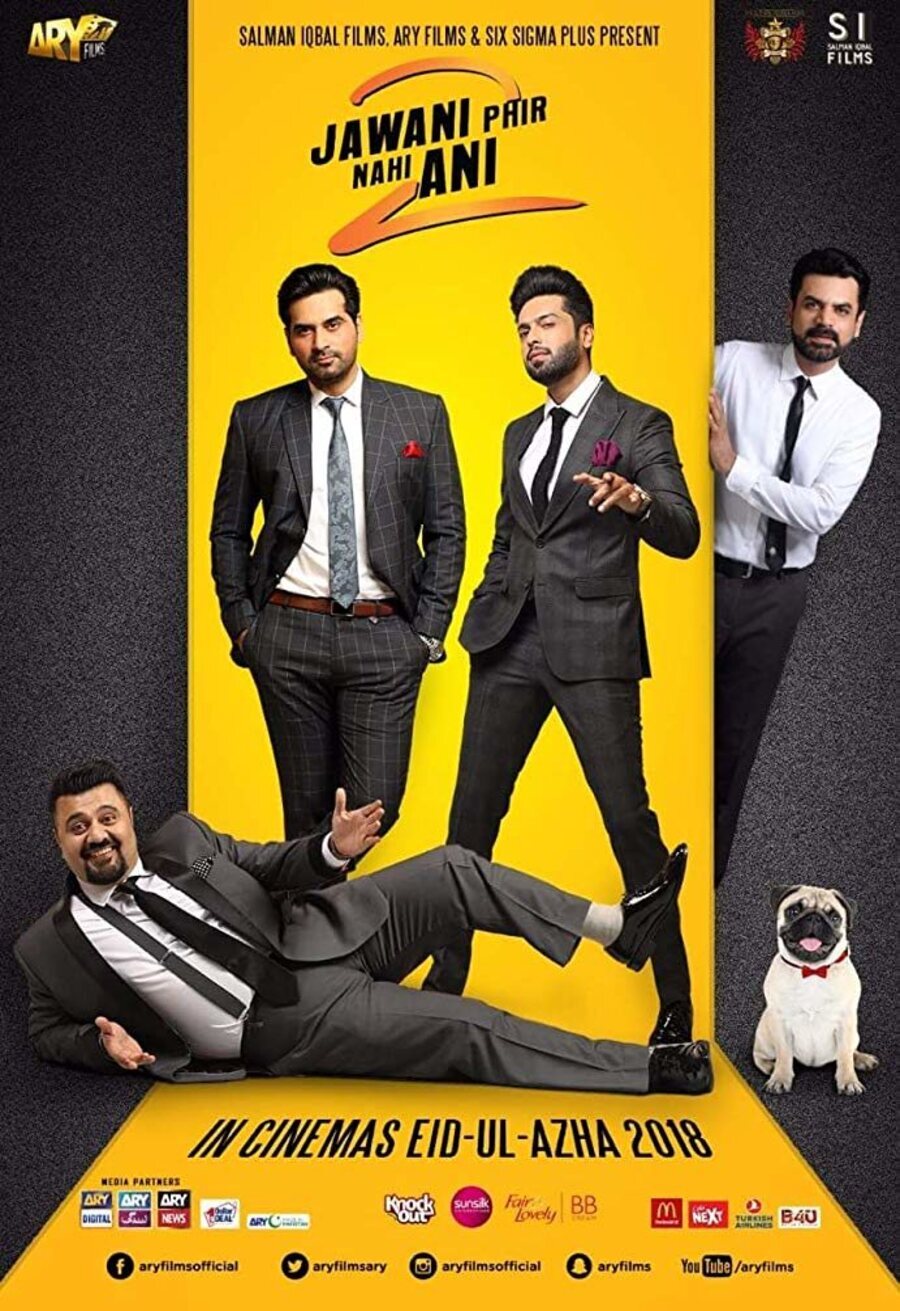 Cartel de Jawani Phir Nahi Ani 2 - Pakistán