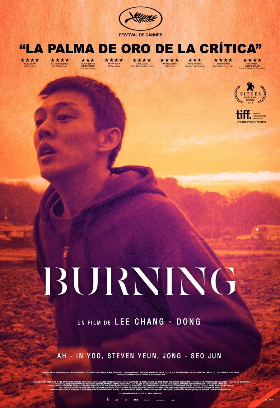 Cartel de Burning - España